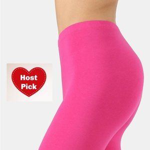 High Rise Yoga Shorts Biker Shorts Bermuda Shorts - Pink